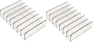 Angoily Makeup Organizer 2pcs Large Semi- Gra...