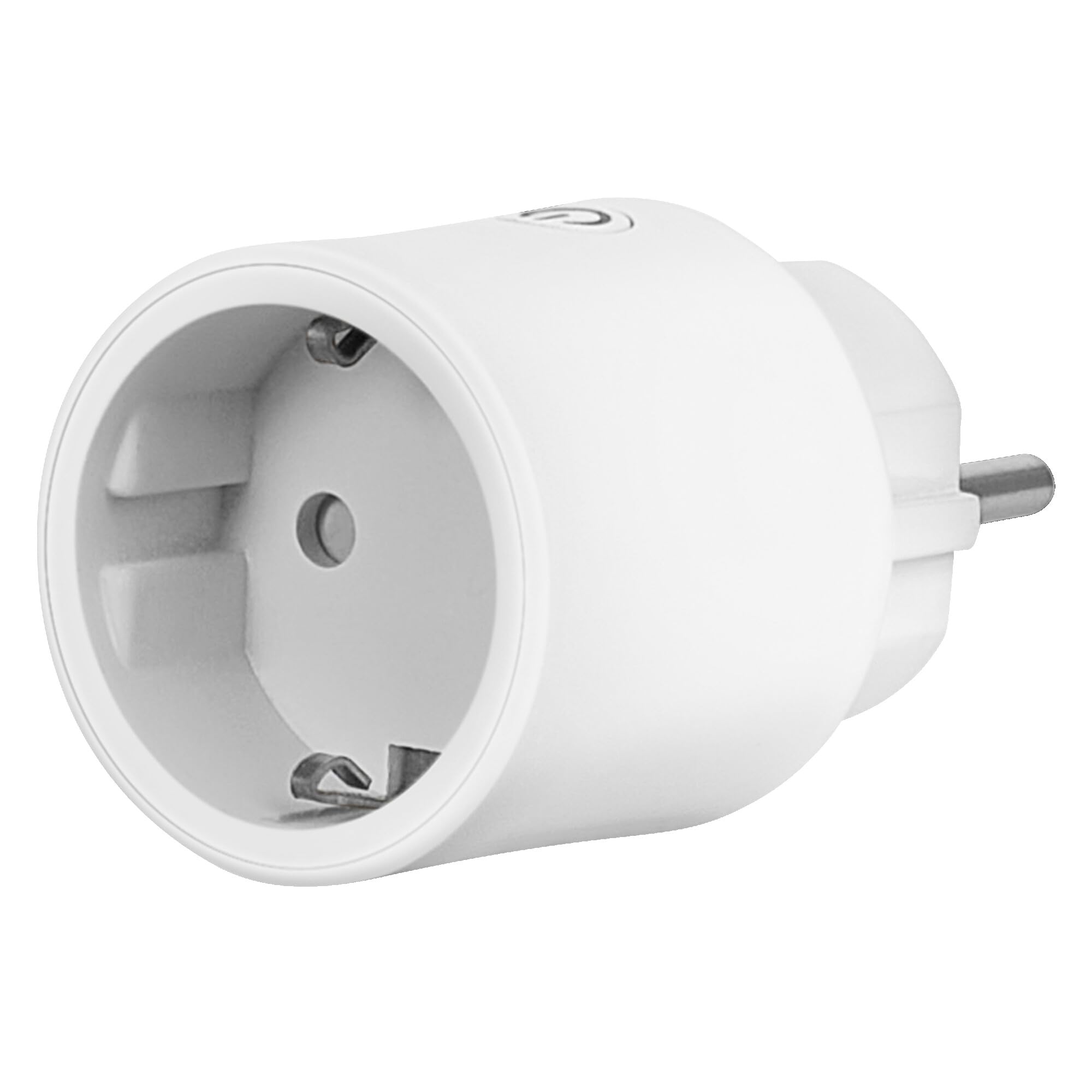 LEDVANCE SMART+ Indoor Plug, Smart Socket with Matte over WiFi, for Integrating Conventional Devices into the Smart Home, Compatible with Alexa, Google & Apple, Measures and Saves Power Consumption,
