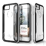 iPhone 7 Case, Zizo [Shock Series] w/ FREE [iPhone 7 Screen Protector] Crystal Clear [Military Grade Drop Tested] Aluminum Metal Bumper Apple iPhone 7