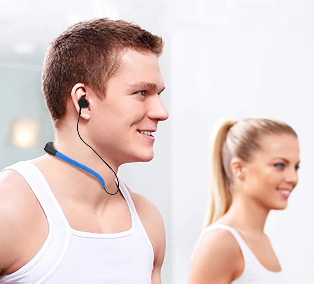 Lecteur de Musique pour Casque MP3 étanche, chaîne stéréo HiFi à mémoire de 8 Go, Radio FM, écouteurs Bluetooth pour la Natation, Le Surf, la Course à Pied, Les Sports, Un Design primé (Noir)