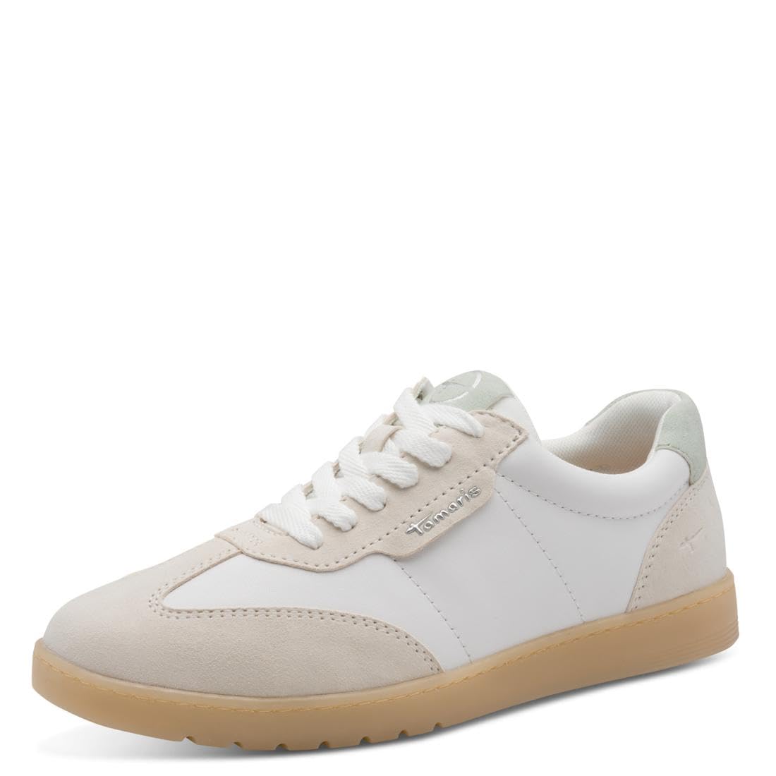Tamaris Comfort Women's Low 8-83741-46 Trainers, White/LT Grey, 39 EU