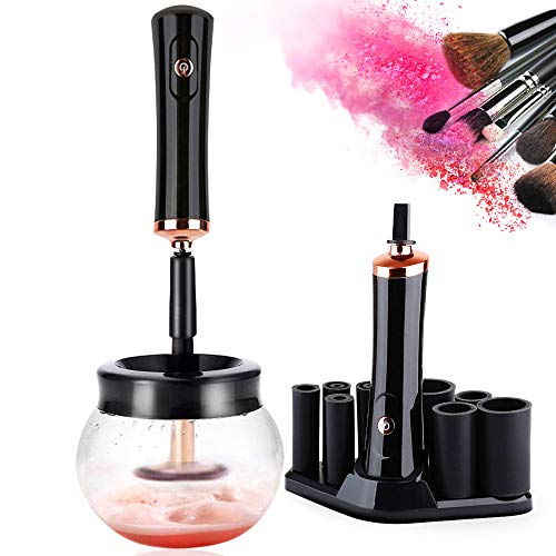 Hangsun Makeup Brush Cleaner and Dryer Machine Electric Cosmetic Make Up Brushes Set