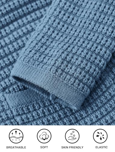PRETTYGARDEN Women Knit Cardigan Sweaters Fall Fashion Long Sleeve Open Front Button Down Trendy Casual Jacket Winter Clothes