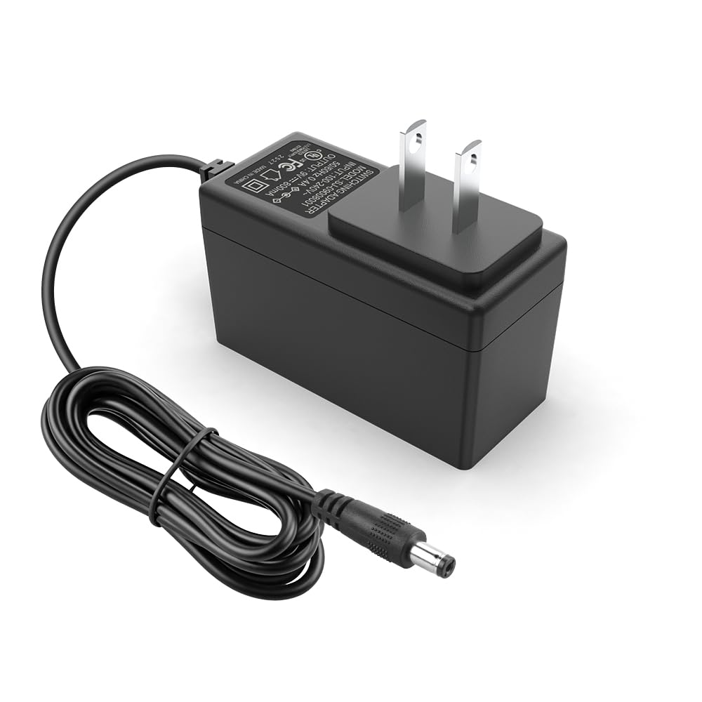 Guitar Pedal Power Supply, 9V DC 800mA, DC 9V Power Adapter Cord - 6.6FT
