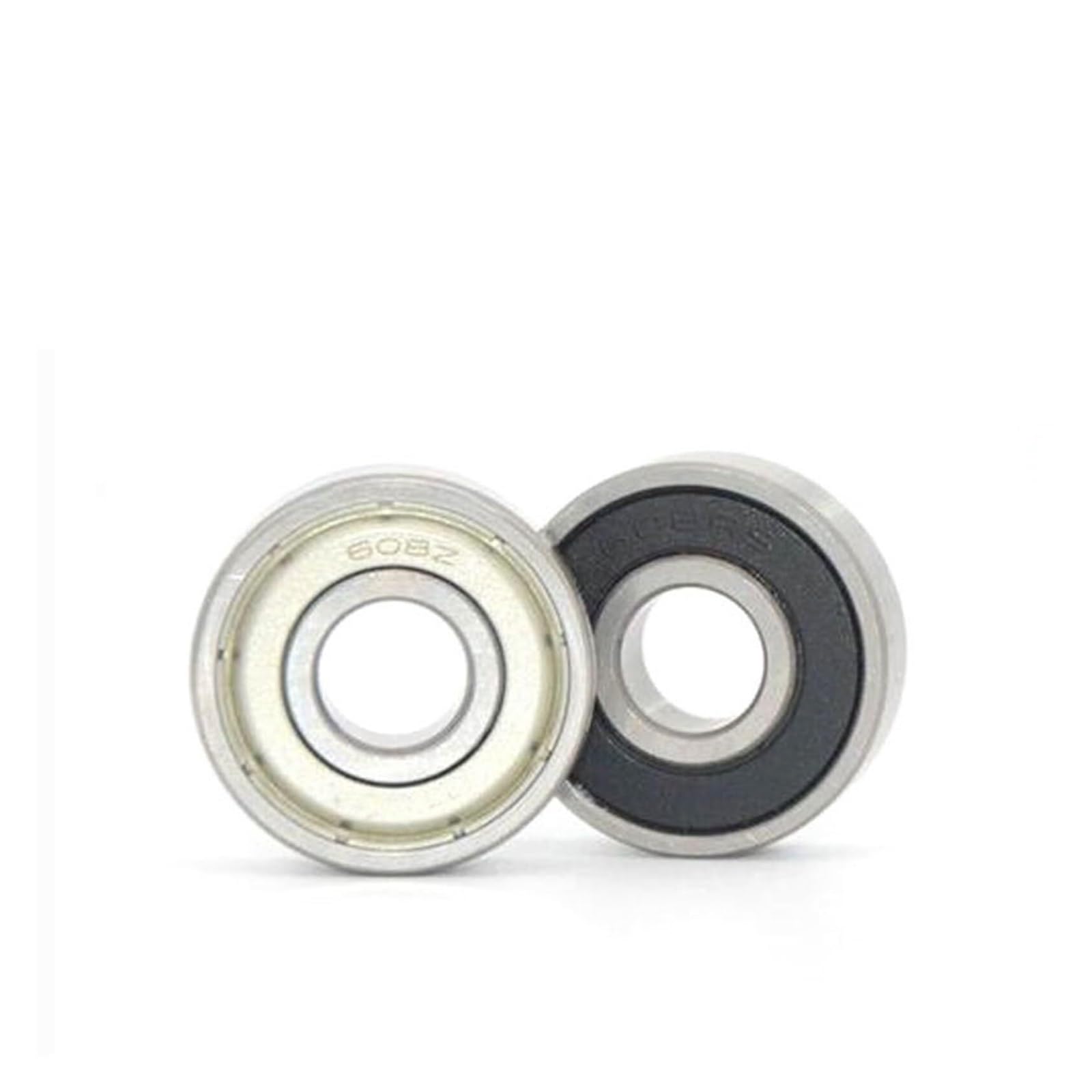 50/100 Pezzi Doppia schermatura in Miniatura in Acciaio ad Alto tenore di Carbonio Singola Fila 608ZZ 2RS ABEC1 Cuscinetto a Sfere a Gola Profonda 8 * 22 * 7 8x22x7mm 608 ZZ(100PCS,608ZZ)