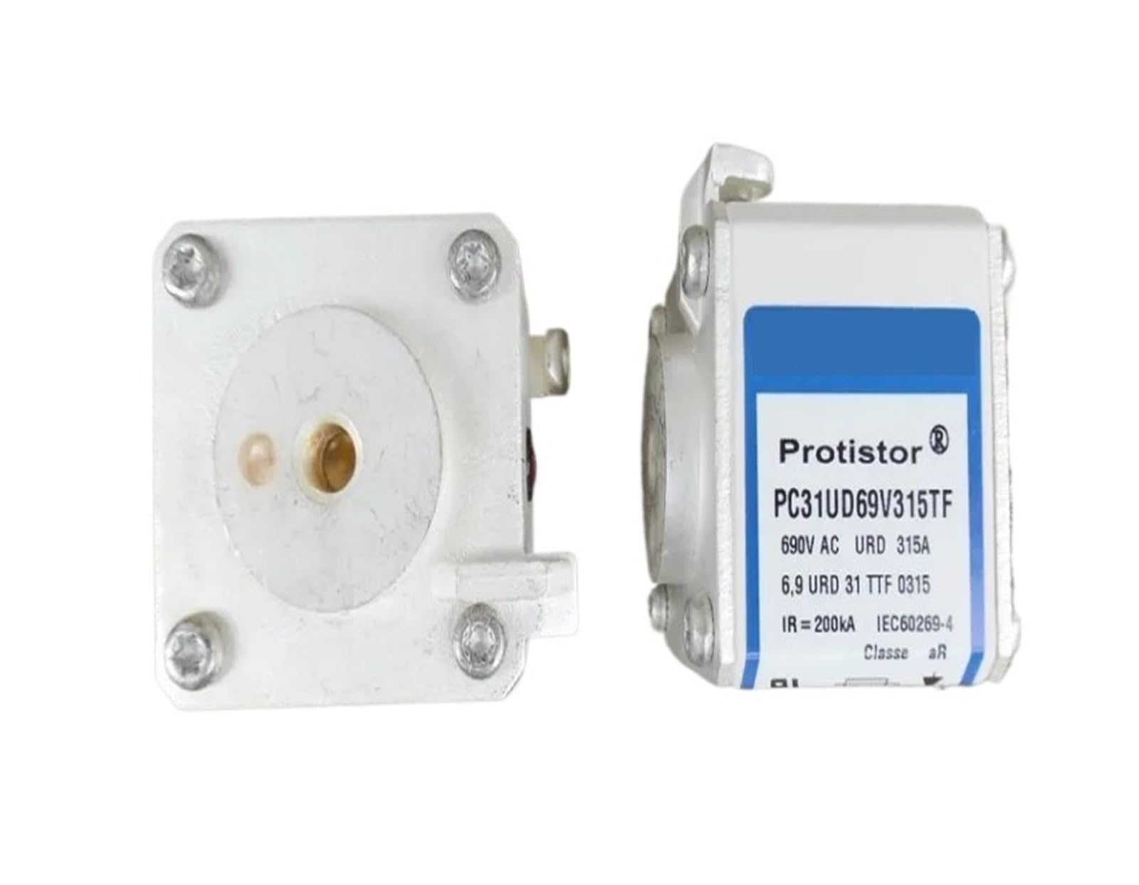 Fusible PC31UD69V200TF N300001 protégeant convertisseur et onduleur triphasé