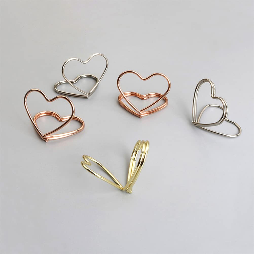 24 Pezzi Rotondo Segnaposto Tavolo, Supporto Numero Posto, Oro Supporto da Tavol, Porta Memo Foto Clip, Memo Clip per Matrimoni Carte,Biglietti da Visita,Natale Comunione