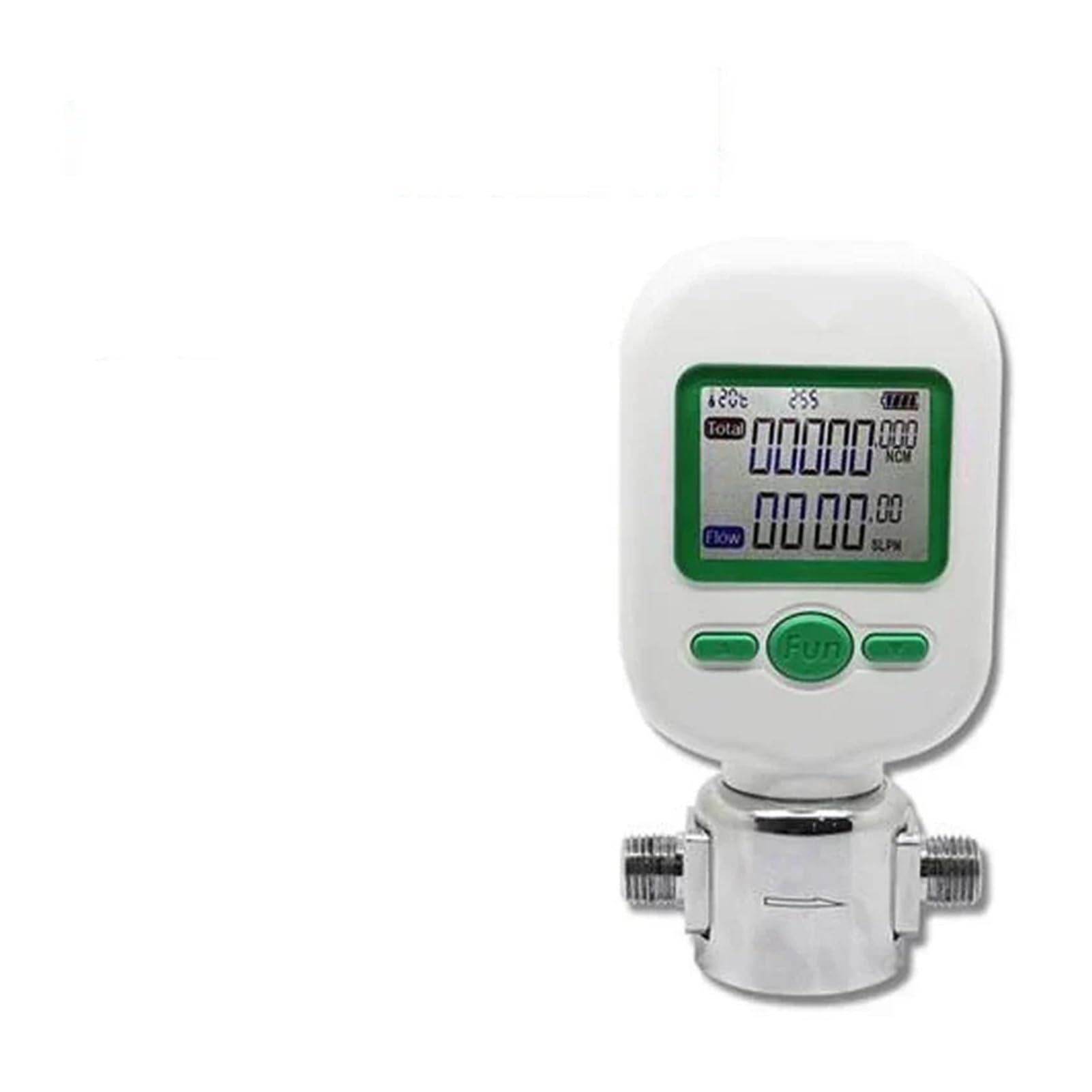 Flozari MF5712 Digital Gas Flow Meter Display