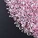 PMLAND Acrylic Mini Flat Marbles, Pebbles, Beads 3500+ Pcs 6 mm in Diameter for Vase Fillers, Brush Holder, Party Table Scatter, Wedding, Decoration, Crafts - Pink