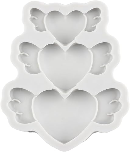 Miniatura 3 de MINFEIDMS Moldes de silicona para decoración de tartas para el día de San Valentín, para decoración de pasteles, decoración de pasteles, decoración