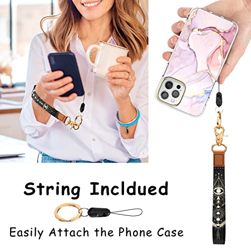 Image of Wrist Lanyard Key Chain, Cute Wristlet Strap Keychain Holder for Women Men Car Keys ID Badges Card Wallet Phone Camera