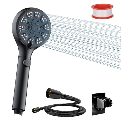 Kuspecta RV2024 Rv Shower Head With Hose, High Pressure Handheld Shower Head With On Off Switch, 5 Spray Modes For Rv Camper cover