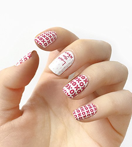 Authentic Incoco Nail Polish 16 Double-ended Strips By It's a Nail - Love Note