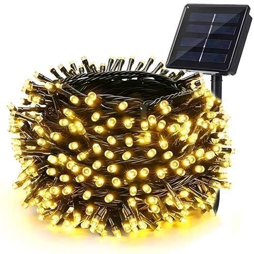 Image of XERGY Waterproof Solar Powered Led String Light for Outdoor Decoration,Solar Ladi, 120 Led'S (Warm White)