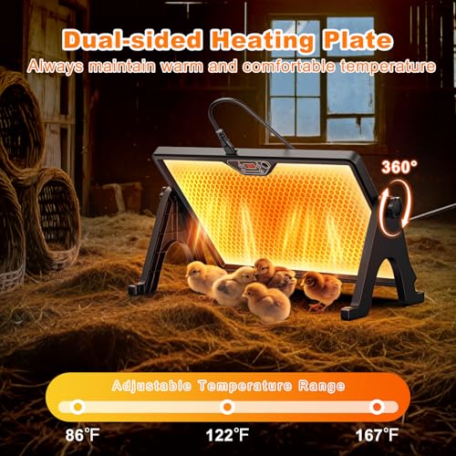 Image of Pawaboo 6-in-1 Chicken Brooder Box for Chick Starter Kit