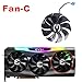 inRobert PLD09220S12H Graphics Card Fan Replacement for EVGA RTX 3070 3080 TI 3090 FTW3 Ultra GPU Cooling Fan (Fan-Full Set)