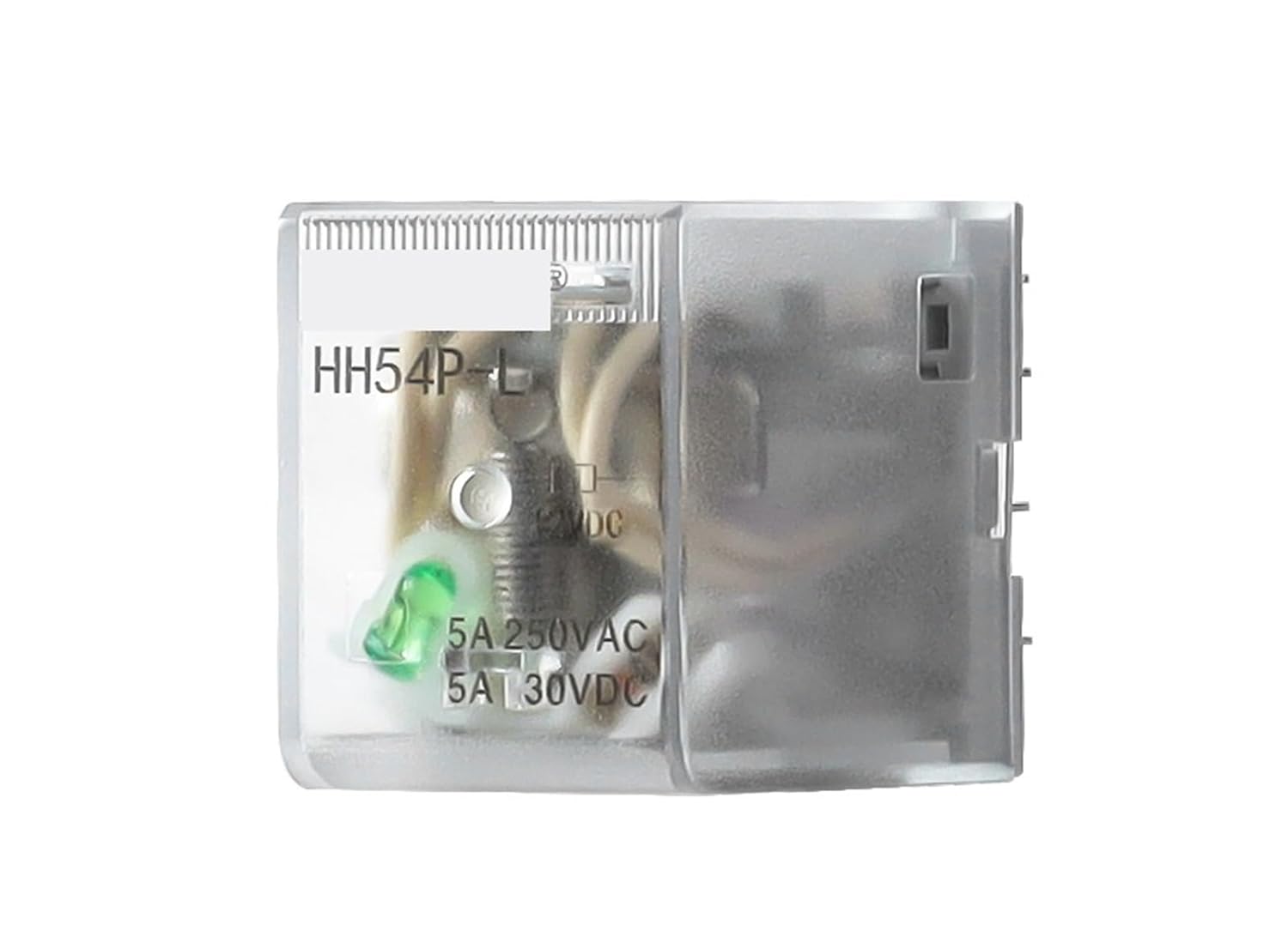 HH54P-L Miniature Electromagnetic Relay Precise Control and Stable Switching Component 1Pcs(HH54P-L 12VDC)
