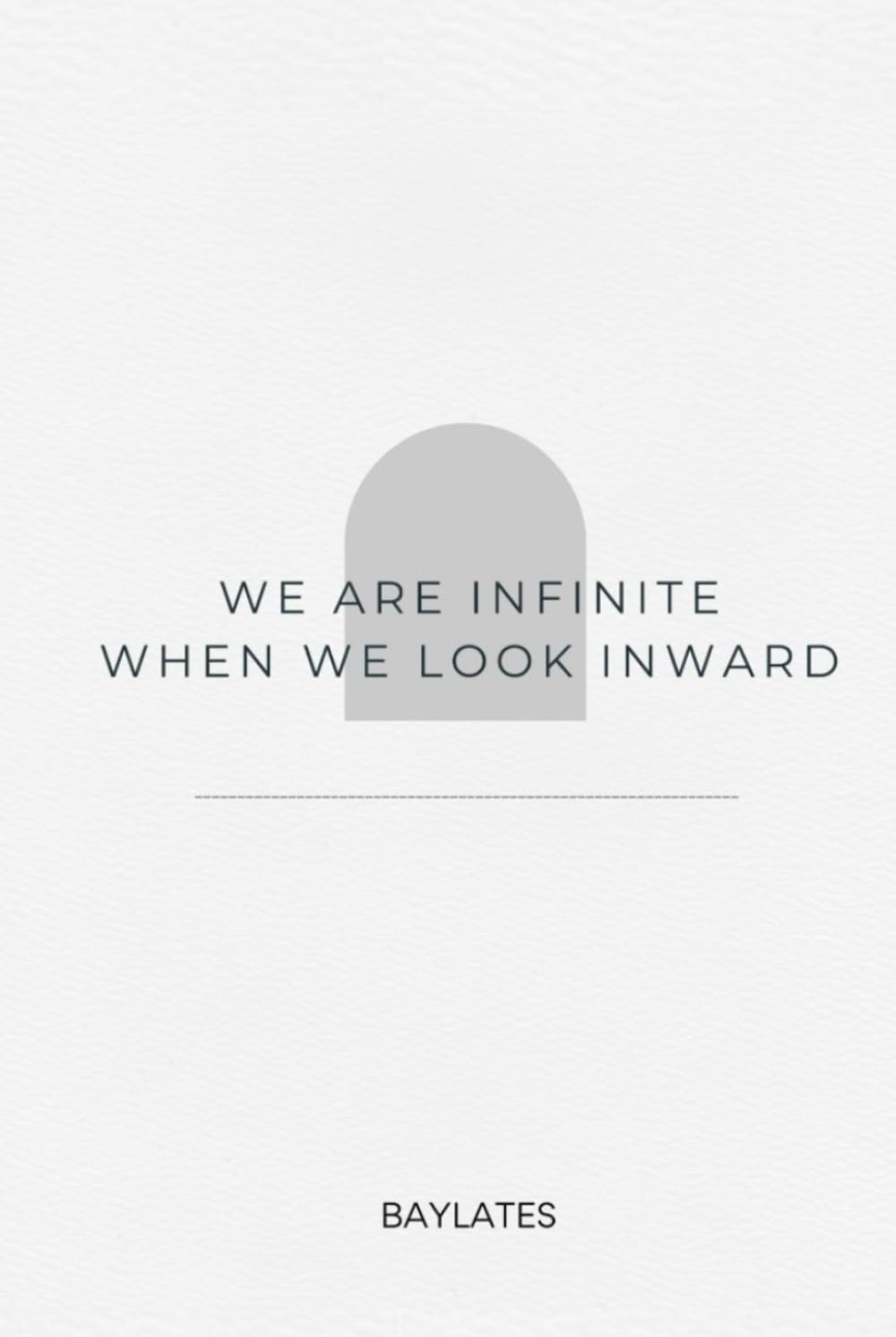 We Are Infinite When We Look Inward: A 6-Month Guide for Self-Belief, Healing & Personal Growth      Hardcover – February 12, 2026