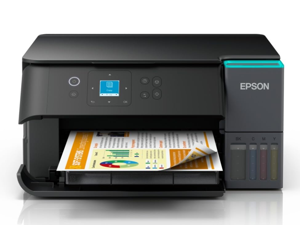 Multifuncional Epson EcoTank L4360, imprime frente e verso automático, Wi-Fi