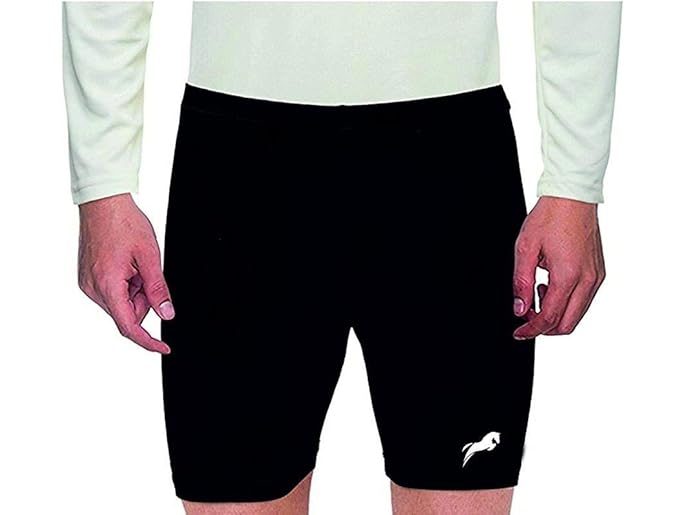 Compression Men's Shorts Tights (Nylon) Skins for Gym, Running, Cycling, Swimming, Basketball, Cricket, Yoga, Football, Tennis, Badminton & Many More Sports (XL)