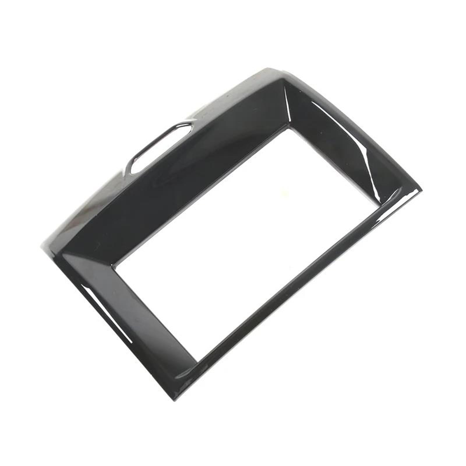 Car Center Control Navigation Decorative Frame Sticker for Ford for Ranger for Wildtrak 2015-2022 OOPUHKSY(Black)