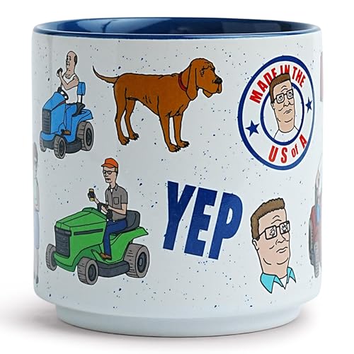 Taza Cerámica Apilable King Of The Hill 13 Onzas miniatura 2