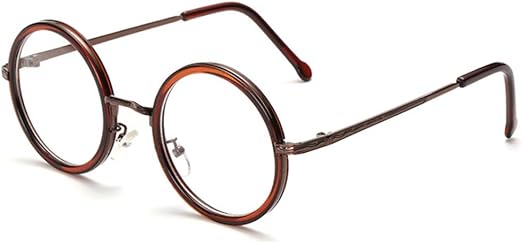 Amazon Freese 丸メガネ 伊達メガネ 超軽量 デザイナーズ ファッション 伊達眼鏡 ラウンド 透明レンズ メンズ 福岡発のアイウェアブランド ブラウン ファッション眼鏡 通販