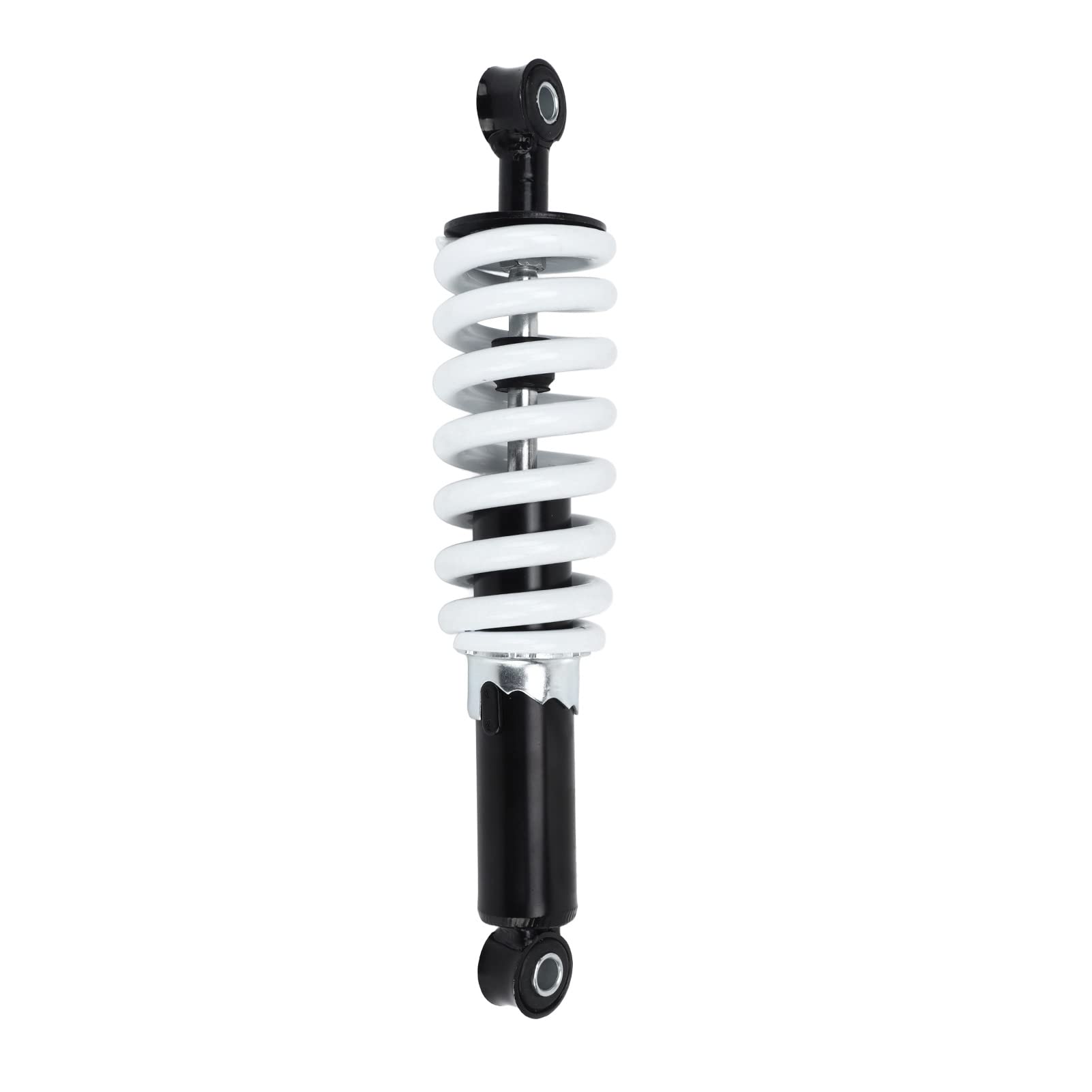 SIXRUN Amortyzator Motocyklowy 280 Mm Sprężyna śrubowa Zawieszenia ze Stopu Stali z 5-biegowym Regulowanym Tłumieniem Długość 310 Mm dla Motocykla Terenowego ATV Quad Go Kart o Pojemności od 50 Cm3