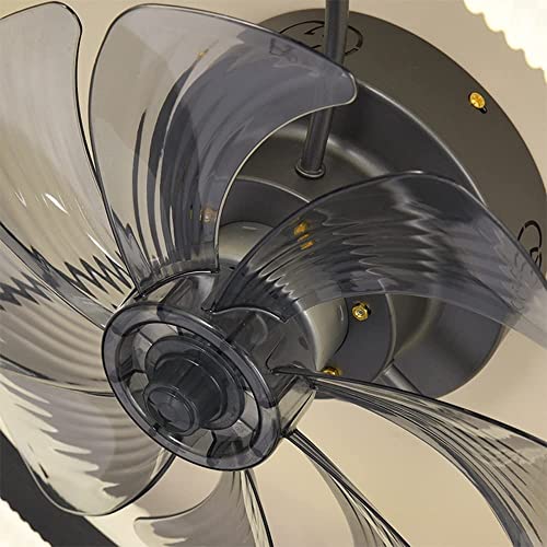 Ventilateur de plafond avec lampe et télécommande pour salon et bureau - 7