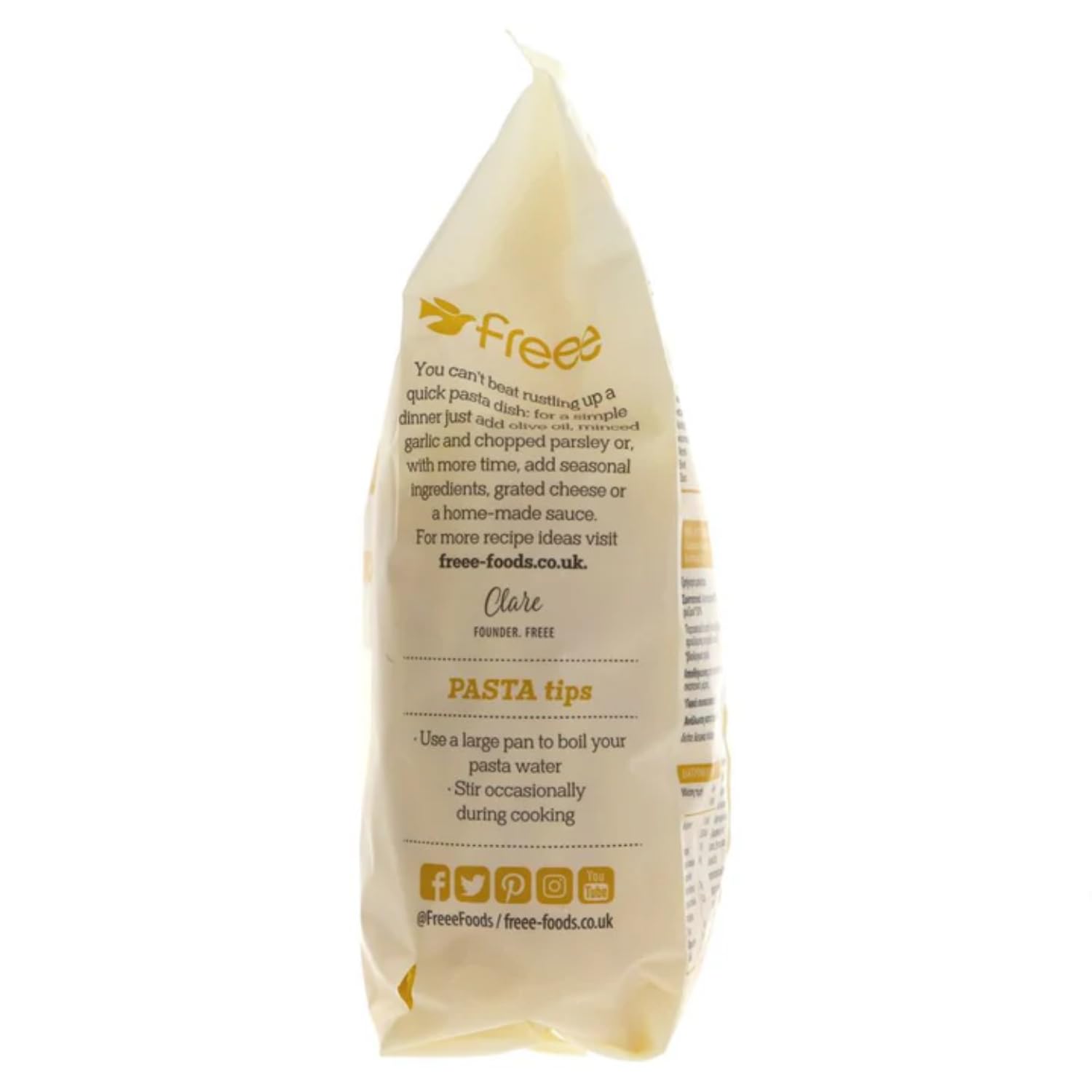 Doves Farm Bezglutenowy organiczny makaron z kukurydzy i ryżu, 500 g