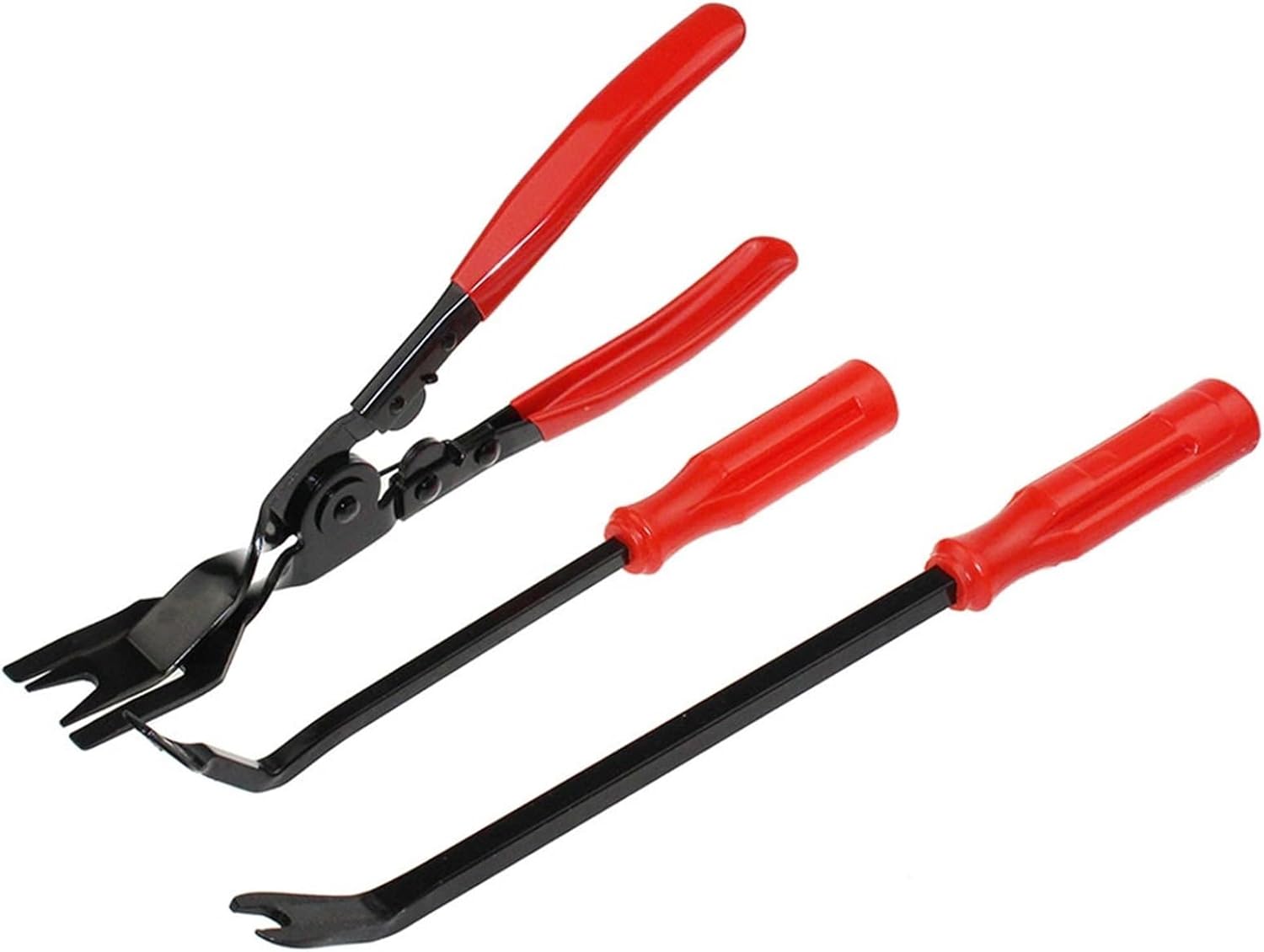 Car Door Trim Clip Plier Set Fastener Remover Puller Repair Combo Tool Kit(3pcs)