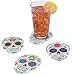 12 ~ Day of the Dead / Candy Skull Cardboard Coasters / Wall Decorations ~ 5" x 3 3/4" ~ New