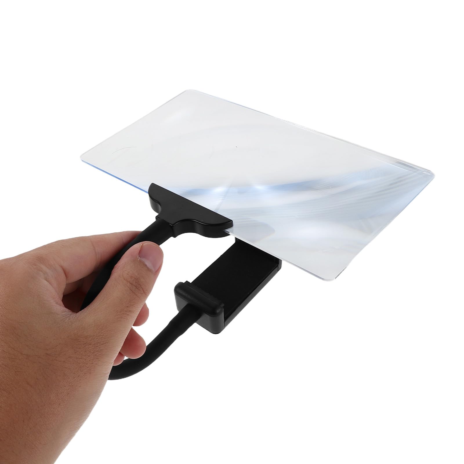 Senioren Cliplupe mit Verstellbarem Schwanenhals, Kunststoff Metall