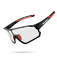 ROCKBROS Occhiali da Sole Fotocromatici Ciclismo Sportivi PC Lenti