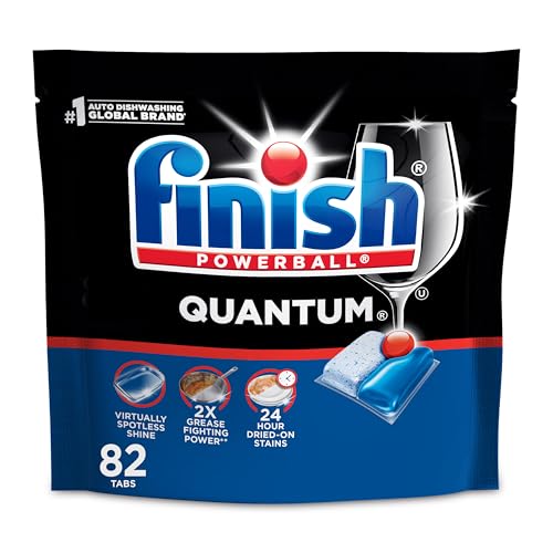 Finish Quantum Dishwasher Pods, No Pre-Rinse...