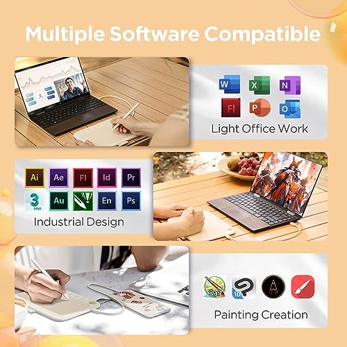 Tableta de dibujo para teléfono Android UGEE Q6 con lápiz sin batería 7