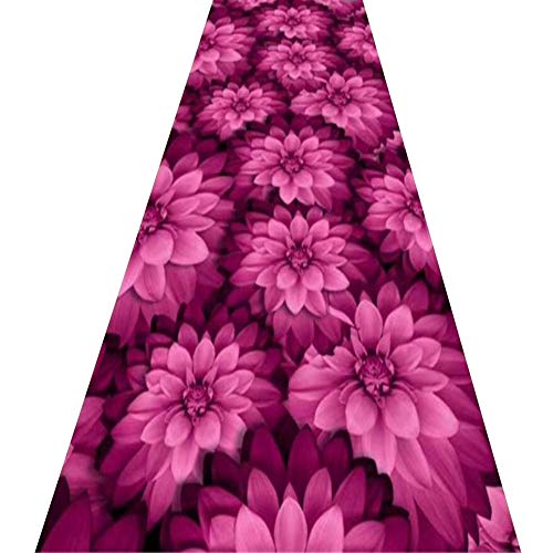 Alfombras de pasillo con impresión 3D lavable y moqueta antiincrustante 2