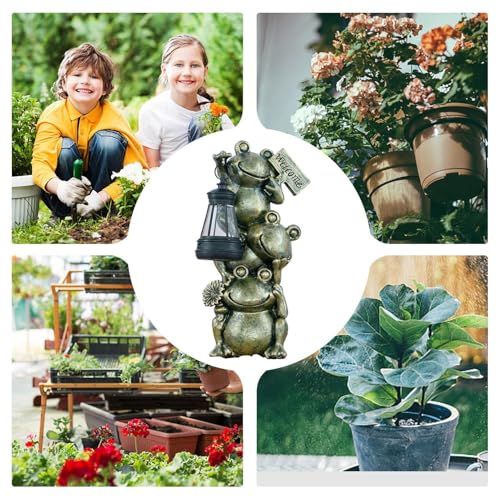 Lanterne Solaire Extérieur Jardin pour Sécuriser un Sentier Sombre