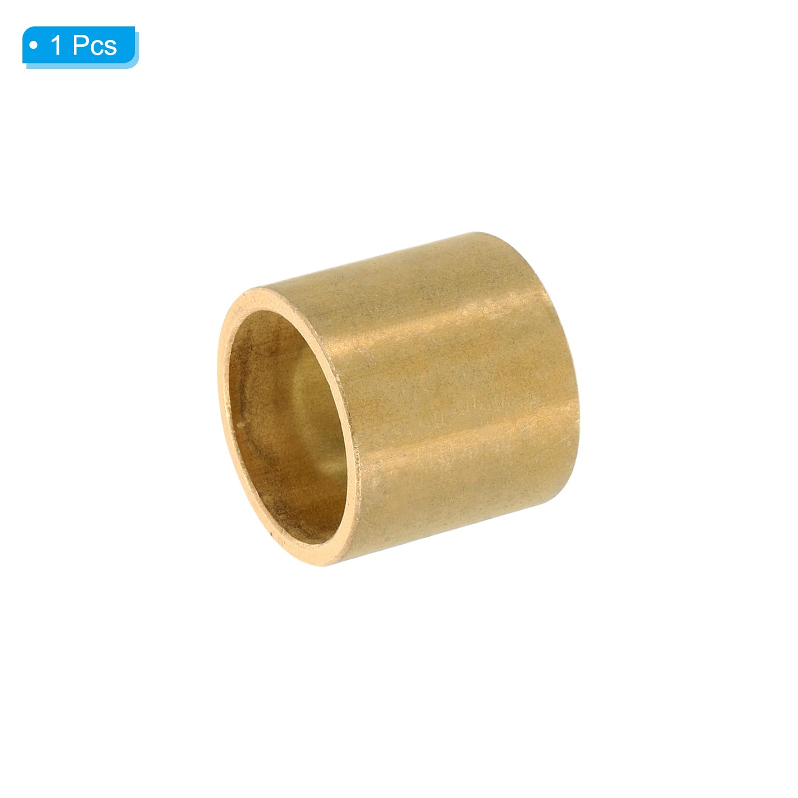 PATIKIL M25 Brass Spacers, 1 Pcs Metal Spacer Brass 25mm ID x 30mm OD x 25mm L Brass Spacers Screw Standoff for 1 Inch or M25 Screw - Image 3