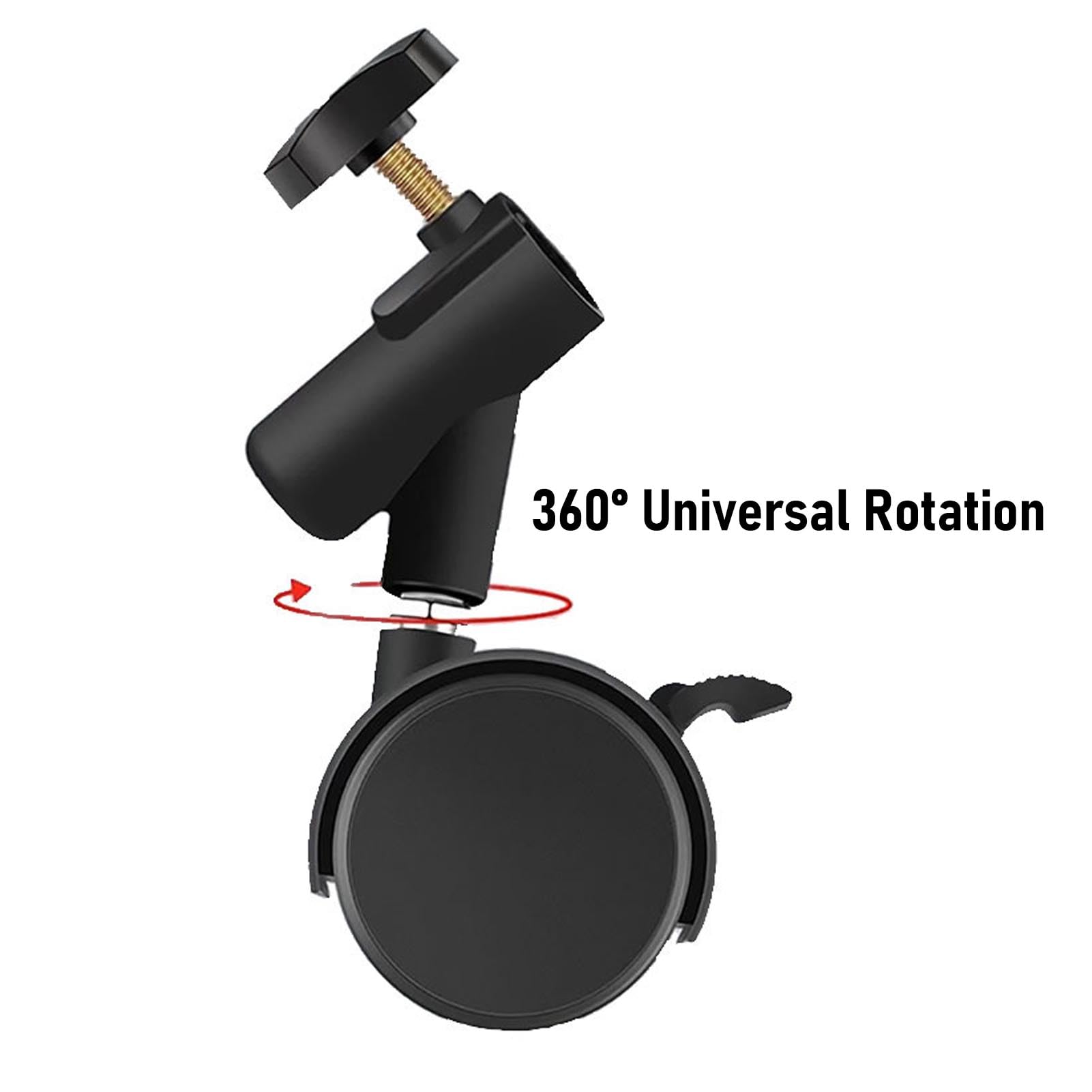 Tangxi Statyw Fotograficzny z Kółkami, Składany Teleskopowy do Fotografii | Light Tripod Stand with Casters, for Live Streaming Video Recording, 3 Wheel Brakes