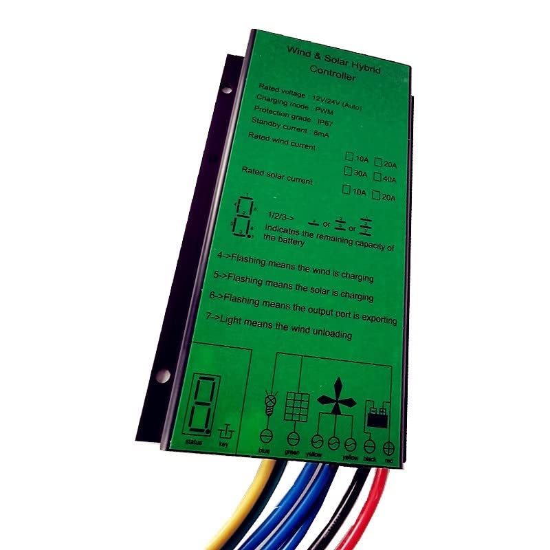 Controller ibrido eolico-solare Regolatore Ibrido Eolico-solare 24V600W