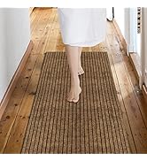 Custom Size Backed Non-Slip Area Rugs Runner, Easy Clean, Waterproof Runner Rugs for Hallway Entr...