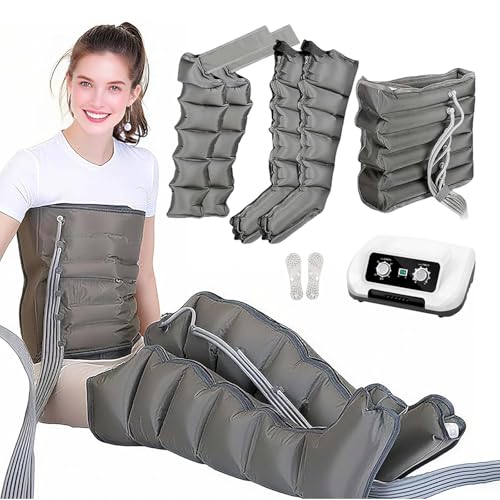 Massaggiatore per drenaggio linfatico, strumento elettrico a compressione dell'aria per tutto il corpo, per rilassamento di vita, braccia e gambe, dispositivo per massaggi pressoterapici