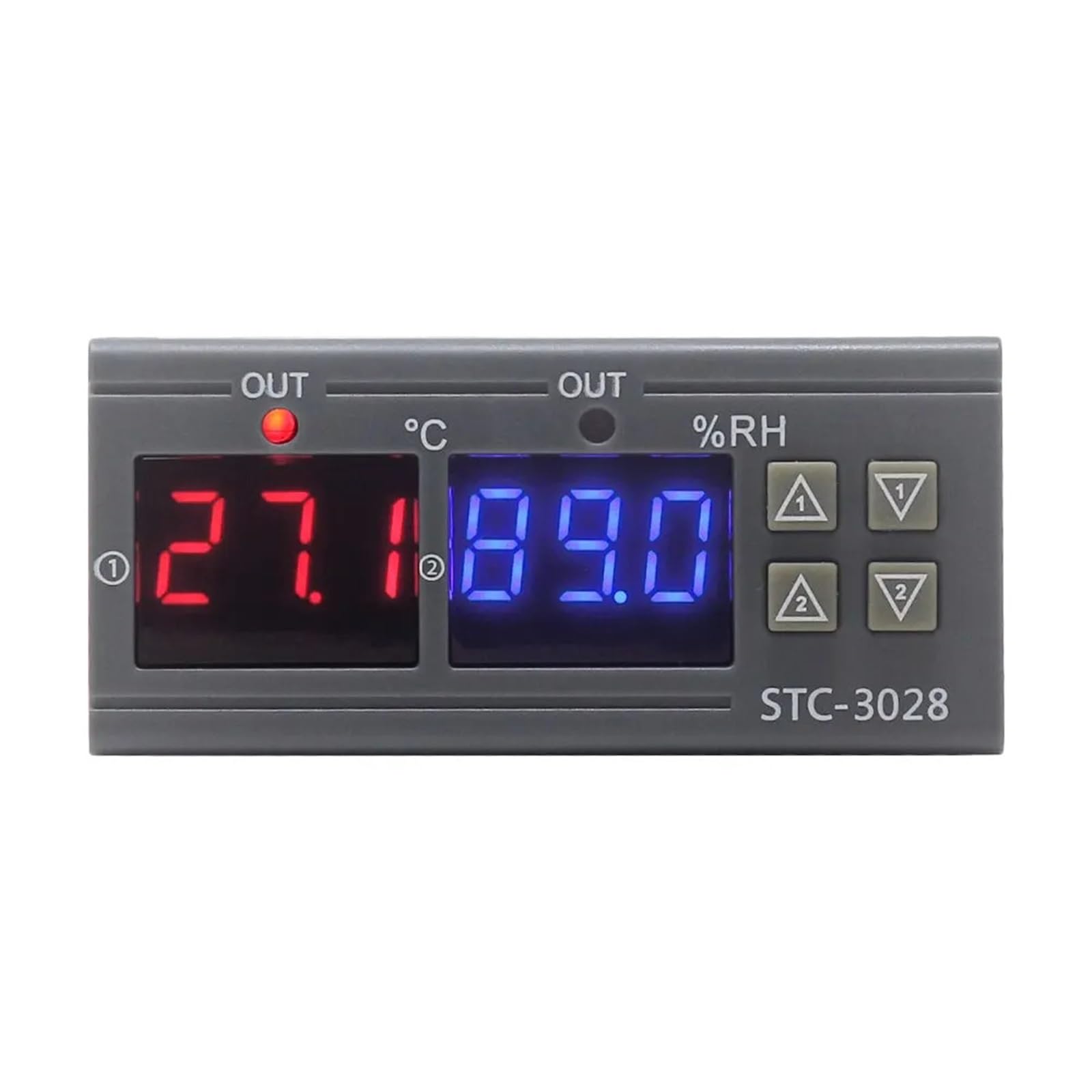 Termostato digital, higrostato, control de temperatura y humedad 3028, CA 110 V, CC 220 V, 12 V, higrómetro, controlador de incubadora.