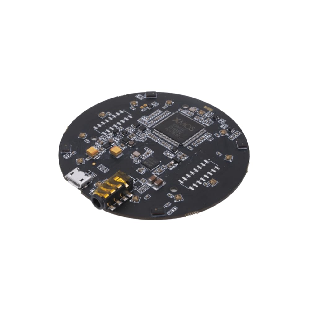 ReSpeaker Mic Array V3.0 Board XVF3000 4-Mikrofon-Array Ohne Gehäuse für Klare Sprache Selbst bei Lärm