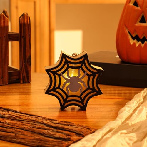 Luzes de abóbora,Luz de abóbora | Lâmpada noturna segura e bonita para decoração de Halloween | Luze