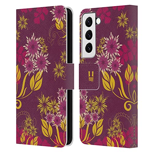 Housse portefeuille cuir Samsung S22 5G et protection écran intégrale