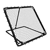 ArtSport Fußball Rebounder Power Pass - Verstellbar & stabil - Perfekt für Training - Indoor Outdoor Trainingszubehör - Netz Prellwand Kinder