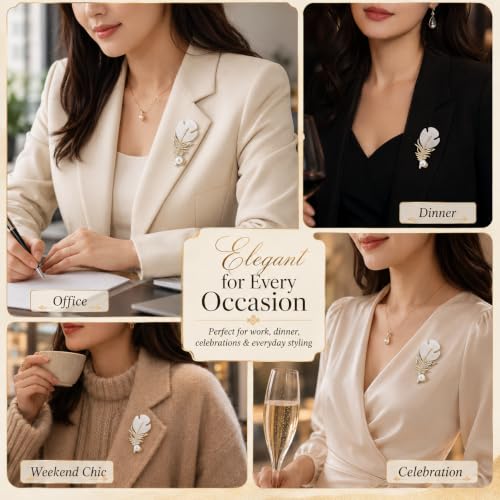 Image of Brooch Pin for Women Rhinestone Peacock Crystal Delicate Animal Brooch Lapel Pins Girls Fashion Jewelry Gift for Christmas Brooch Birthday Jewelry Gift