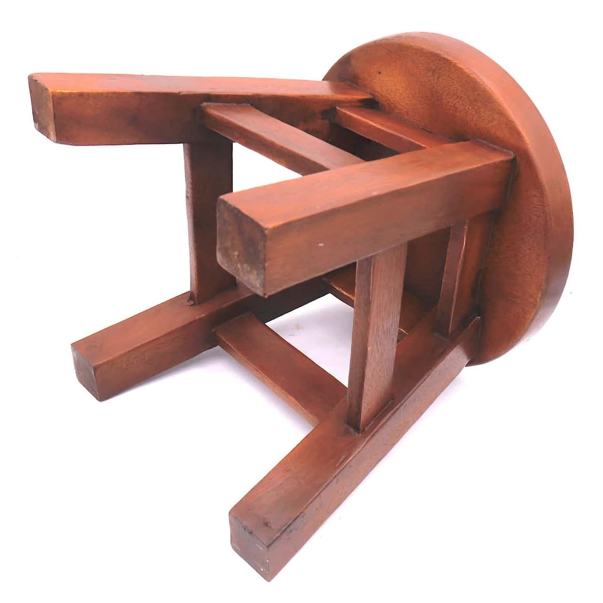 ROMBOL Handgefertigter Kinderhocker, Holz, Kinderhocker:Astronaut